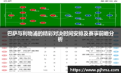 巴萨与利物浦的精彩对决时间安排及赛事前瞻分析